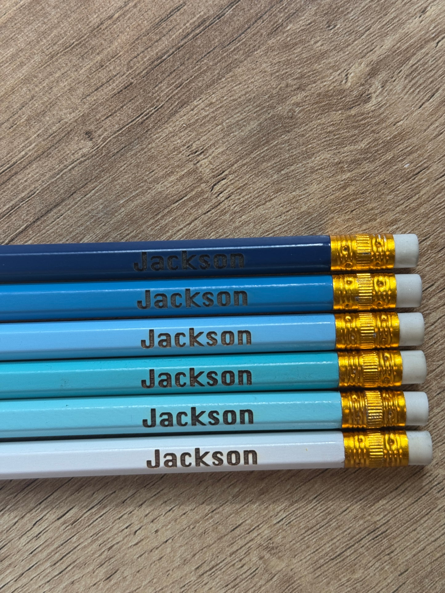 Engraved Pencils- Set of 6